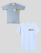 Kit Rashguard Roots Grey + Camiseta Classic