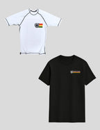 Kit Rashguard Roots White + Camiseta Classic