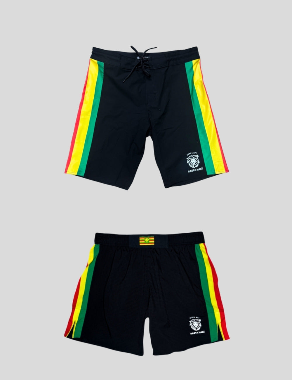 Kit Boardshort Original Rasta Flex + Fight Short Original Rasta