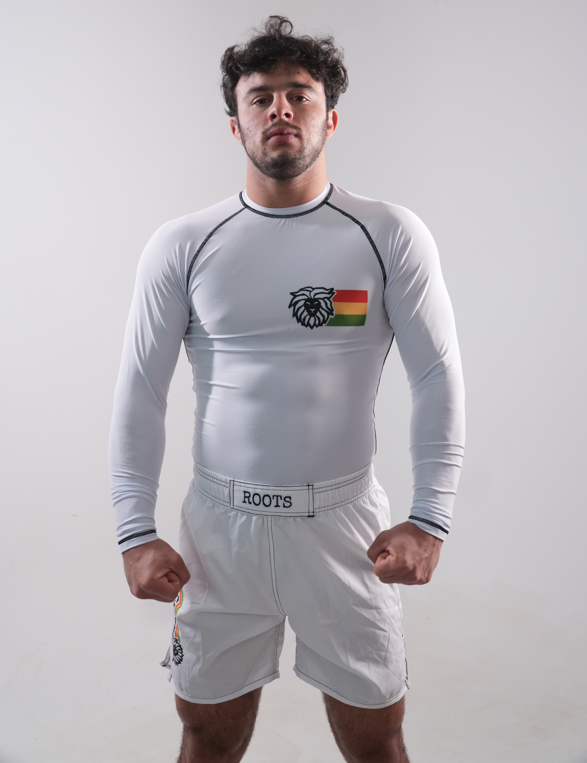 Rashguard Roots White