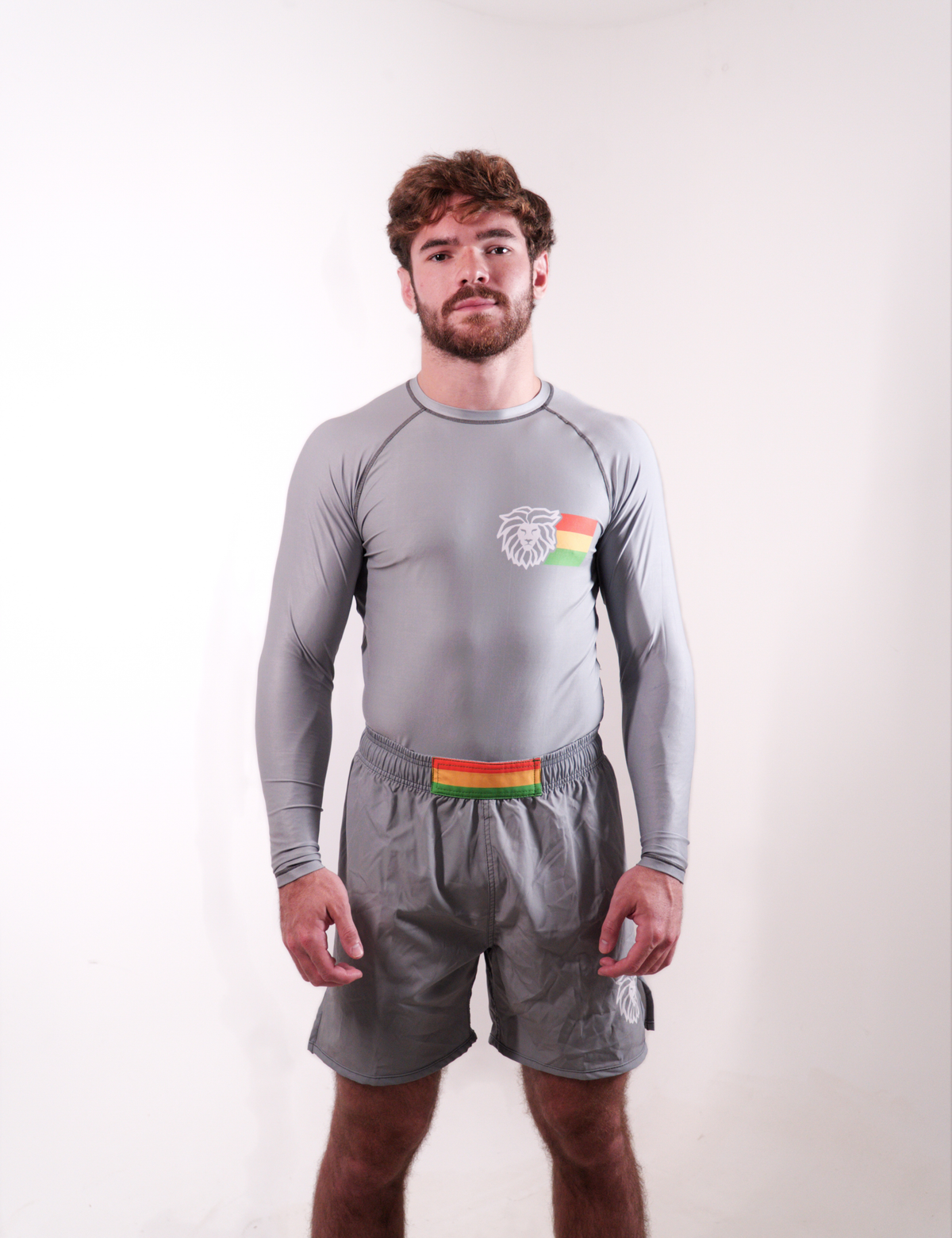 Rashguard Roots Grey