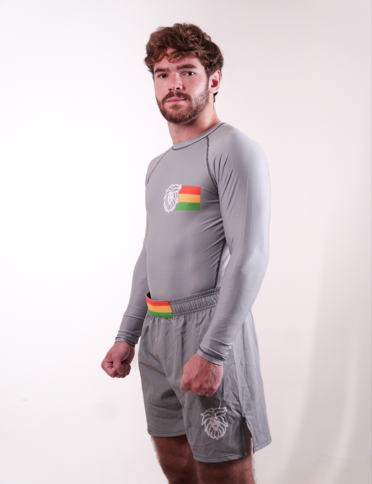 Rashguard Roots Grey