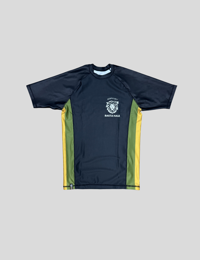 Rashguard Original Rasta Retrô da Rasta Hale para jiu-jitsu no-gi