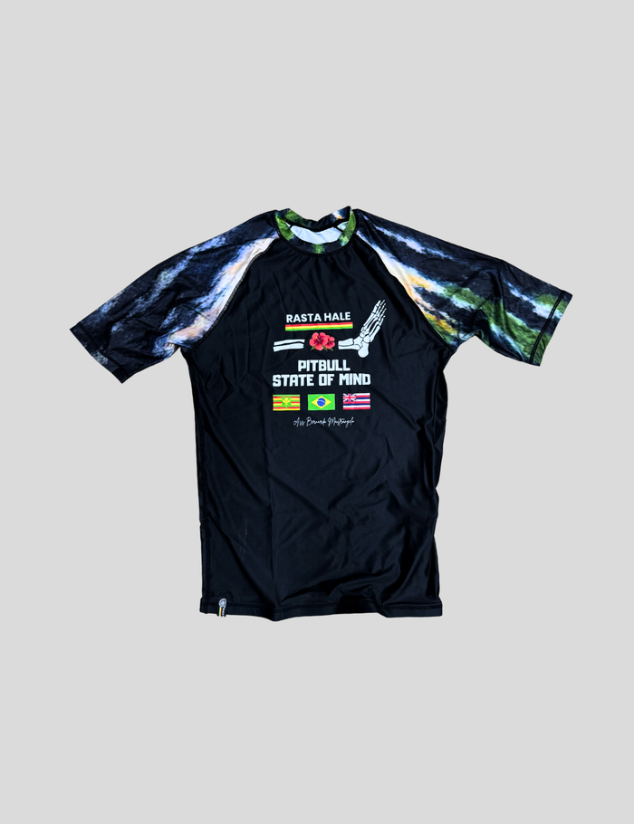 Rashguard Pitbull Aloha Basic da Rasta Hale para jiu-jitsu no-gi