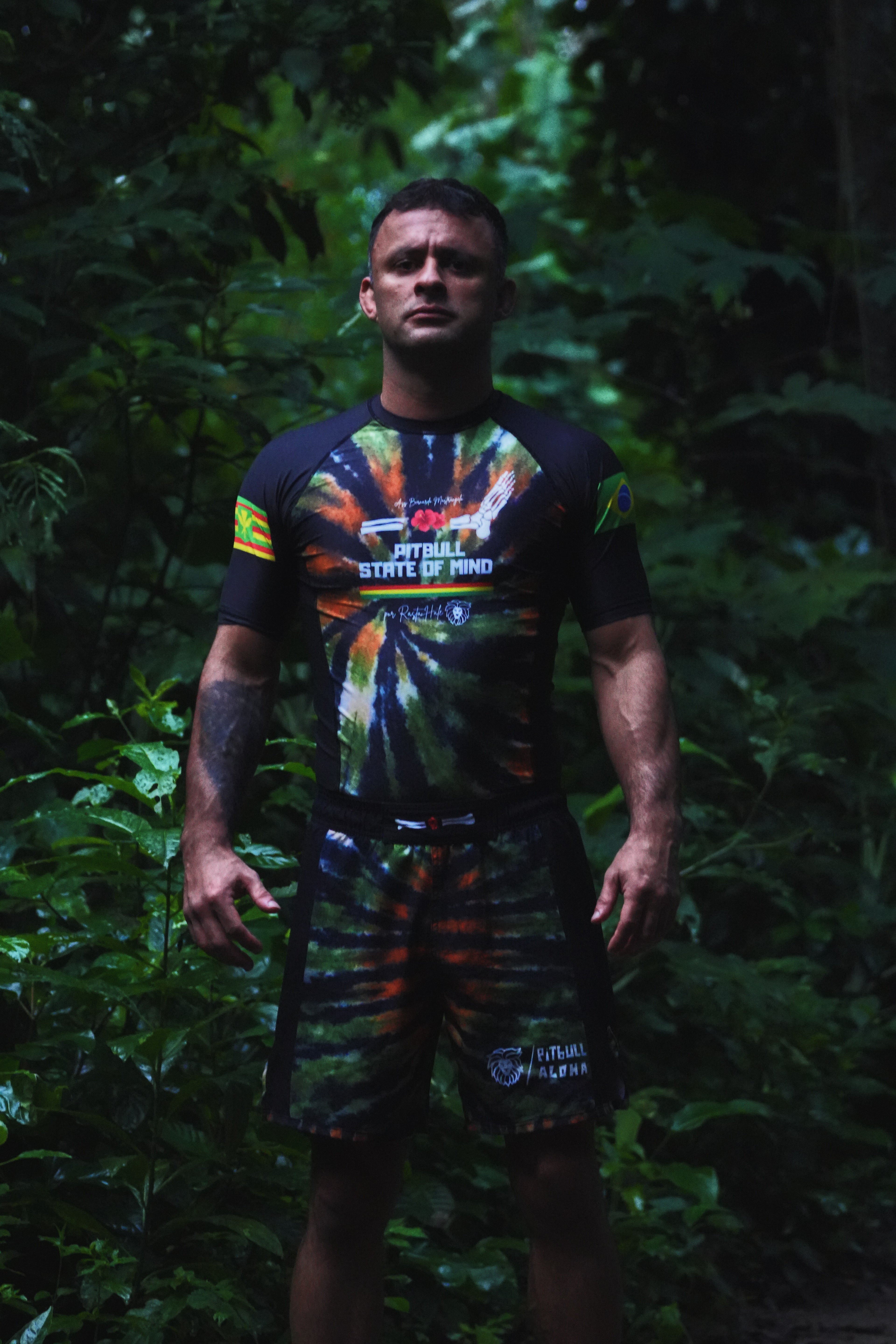 Pitbull Aloha - Half Tiger Short
